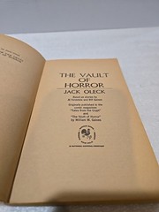 JACK OLECK FIRST EDITION – The Vault of Horror 1973