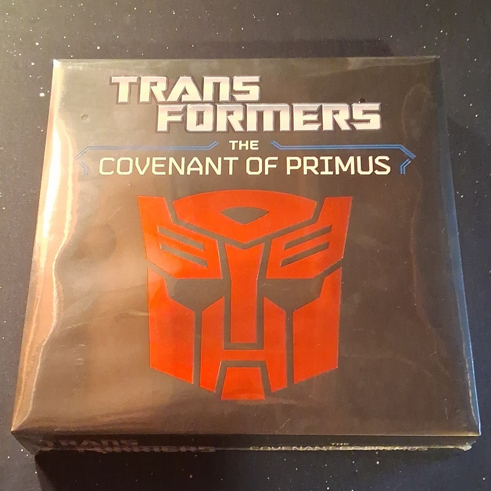 Transformers: The Covenant of Primus Deluxe Hardcover by Justina Robson 2013 NIS