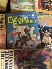 L. Sprague De Camp Vintage 1960s-70s Fantasy Sci-Fi PB Book Lot of 10 Good