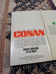 LOT of 5 VTG CONAN Lancer PB BOOK Robert Howard & L. Sprague de Camp 1960s ~NM~