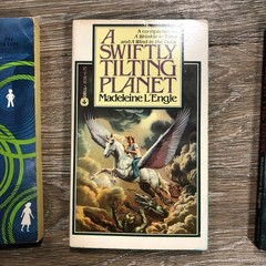 Madeleine L’Engle 3 Books Wrinkle in Time Wind in Door Tilting Planet Vintage