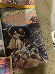 L. Sprague De Camp Vintage 1960s-70s Fantasy Sci-Fi PB Book Lot of 10 Good