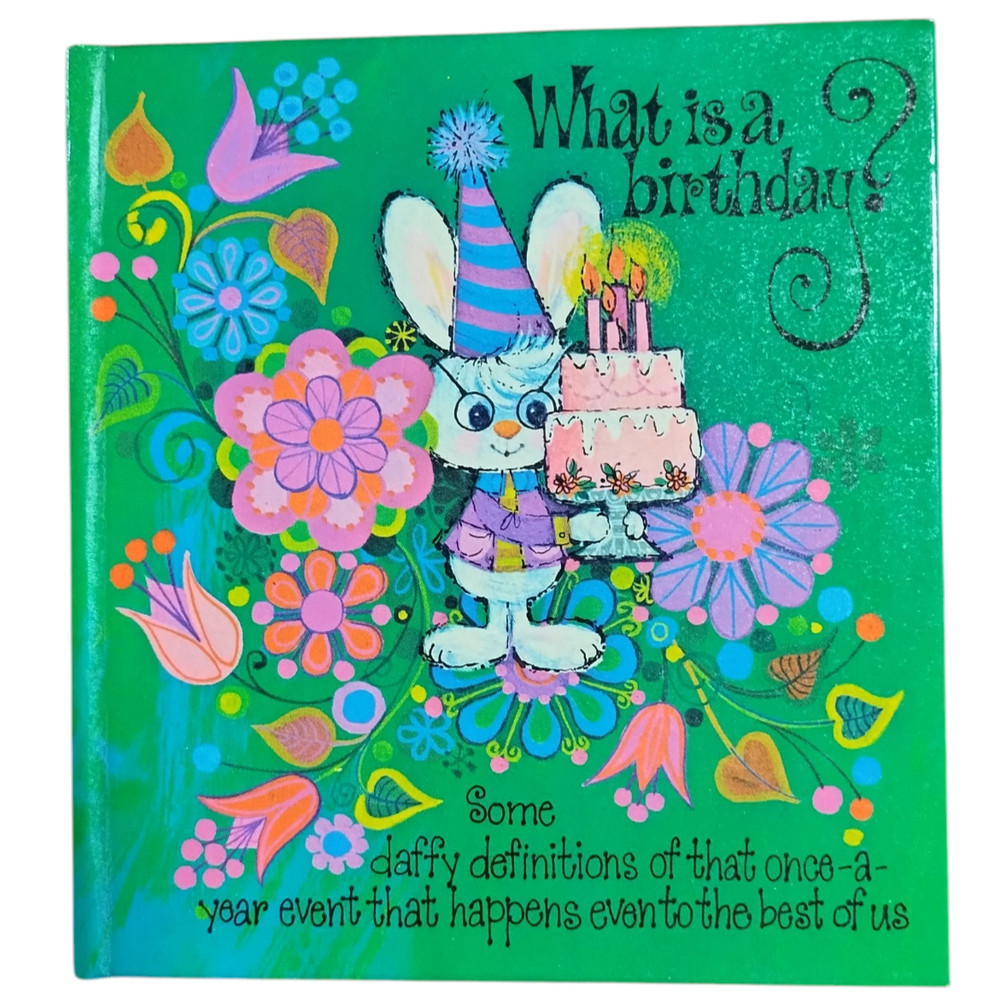 Vintage 1960’s What is a Birthday American Greetings Sunbeam Library Book