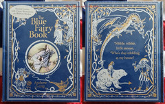 Set of 14 Bonded Leather Hardcover Children Books Peter Pan Alice Little Mermaid