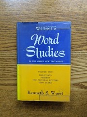 Wuest’s Word Studies Greek New Testament Volume Two (2)