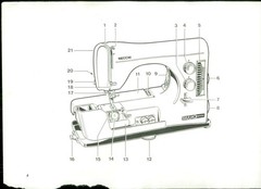 NECCHI Silvia Multimatic 584 Maximatic 586 Instruction Manual – WIRE BINDER