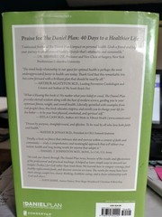 The Daniel Plan Ser.: The Daniel Plan : 40 Days to a Healthier Life by Daniel G.