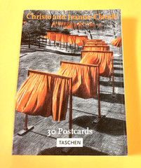 Christo &Jeanne-Claude 30 Photo Postcards THE GATES Central Park &other Projects