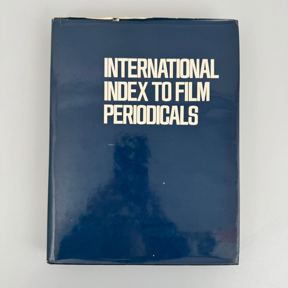 International Index to Film Periodicals 1974 Karen Jones First Edition St