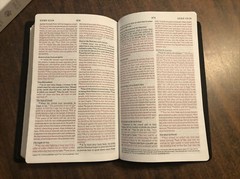 ESV Thinline Bible – $174.99 Retail – Black Top Grain Genuine Leather