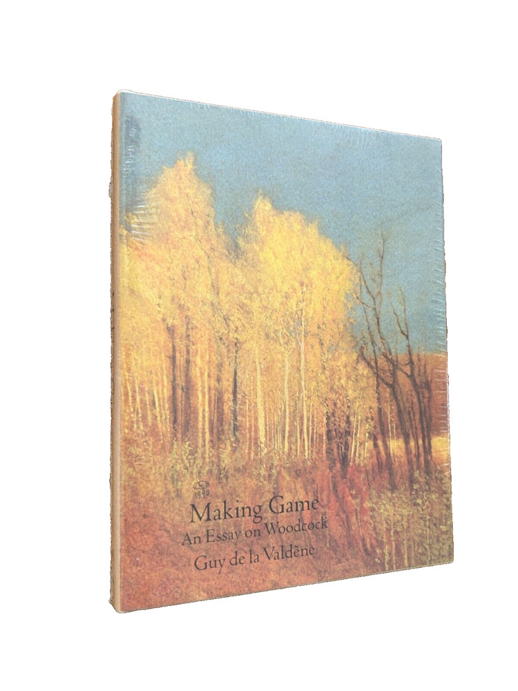 Rare Clark City Press 1st Edition „Making Game“ Guy de la Valdene: NEW HARDBACK