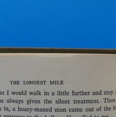 THE LONGEST MILE BY RENA GAZAWAY, SIGNED-INSCRIBED- NOT PERSONALIZED