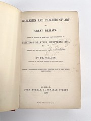 Antique 1857 Galleries And Cabinets Of Art In Great Britain Book Hardcoverbound