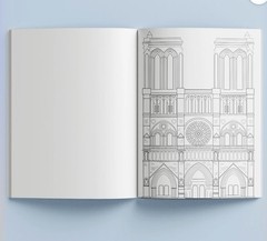 Hinkler Art Maker Iconic Cities Coloring Book, Ages 12 and up, 72 Pages