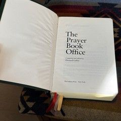 The Prayer book office Seabury Press Soft Cover Christian 1980