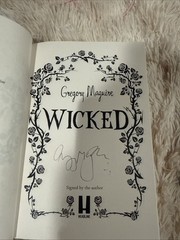 wicked signed Book