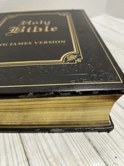 King James Version Edition Family Bible: Faux Leathe…