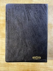 Rare 2016 Kirkbride Thompson Chain-Reference Bible ESV Black Genuine Leather USA
