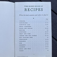 Bond Bread Cook Book General Baking Co Advert Recipe 1935 Vintage 72 PAGES