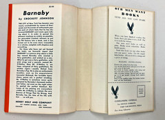 BARNABY by Crockett Johnson – 1943 Great Condition with DJ