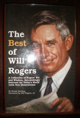 THE BEST OF WILL ROGERS COPYRIGHT 2000 244 PAGES HARD COVER BRAND NEW