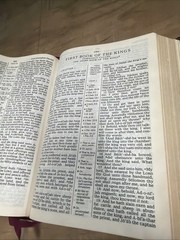 KJV LARGE PRINT Rhema Study Bible; Red GENUINE LEATHER Red Letter; Kenneth Hagin