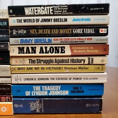 Vintage 1960s Civil Rights Book Lot of 20 1968 Chicago Vietnam Watergate 1970s