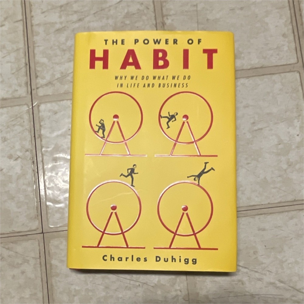The Power of Habit by Charles Duhigg Hardcover with Dust Jacket