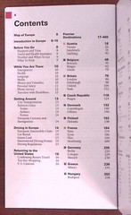 VINTAGE AAA TRAVELBOOK EUROPE TRAVEL GUIDE BOOK 576 PAGES MAPS AND INFO B1181