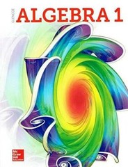 Algebra 1 – Textbook Binding By McGraw Hill – GOOD