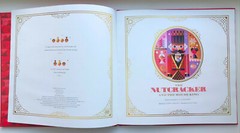 FAO Schwarz THE NUTCRACKER AND THE MOUSE KING Christmas Faux Leather Bound Book