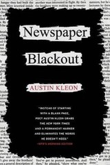Newspaper Blackout – Paperback By Kleon, Austin – VERY GOOD