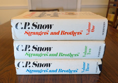 3 Volume Set | Strangers & Brothers | C.P. Snow | Omnibus Trilogy | 1972 | HCDJ