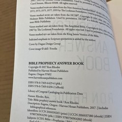 Bible Prophecy Answer Book: Everything You Need to Know About the End Times; Rho