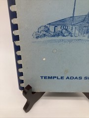 Cookbook Temple Adas Sholom – A Treasury Of Recipes 112 Pages Rare
