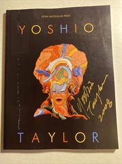 YOSHIO TAYLOR JOHN NATSOULAS PRESS BOOK 2008 56 PAGES RARE – HARD TO FIND BOOK!