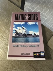 Taking Sides : Clashing Views on Controversial Issues in World History by Helen