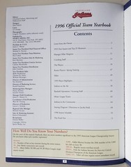 1996 Cleveland Indians (Guardians) Yearbook MLB Jacobs Field 72+ Pages MINT/NEW