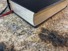 NKJV Womans Study Bible – $160 Retail – Black Genuine Leather Large Print
