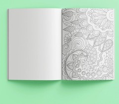 Hinkler Mindwaves Calming Coloring Botanical for Adults, 72 Pages