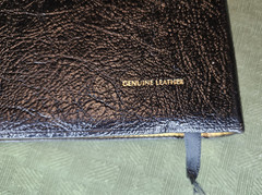 KJV – LARGE Print Reference Holy Bible, Black Genuine Leather, World 956C