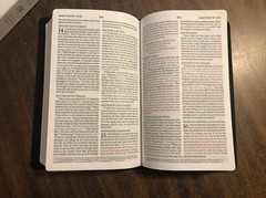 ESV Thinline Bible – $174.99 Retail – Black Top Grain Genuine Leather