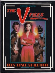 THE V FILES BOOK THREE: STALEMATE (1985) 1st printing 72 pages and typescripts.
