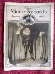New VICTOR RECORDS Jan 1920 Broadway Hit She’s a good Fellow Victrola CATALOG