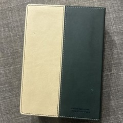 New King James NIV Study Bible Compact Zondervan Green Sand Faux Leather Bound