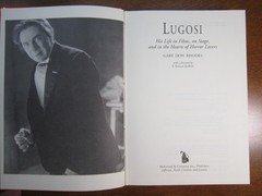 Lugosi His Life in Film on Stage and in the Hearts of Horror Lovers Rhodes 1997