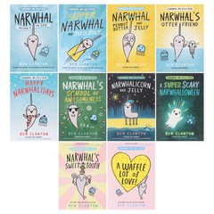 Narwhal and Jelly Series By Ben Clanton 10 Books Collection Set – Ages 4-8 – PB
