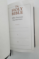 King James 1611 Edition Bible Genuine leather 400th Anniversary