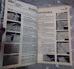 KNITTING DICTIONARY ~ 800 Stitches Patterns ~ 1963 Mon Tricot PB ~ 152 pages