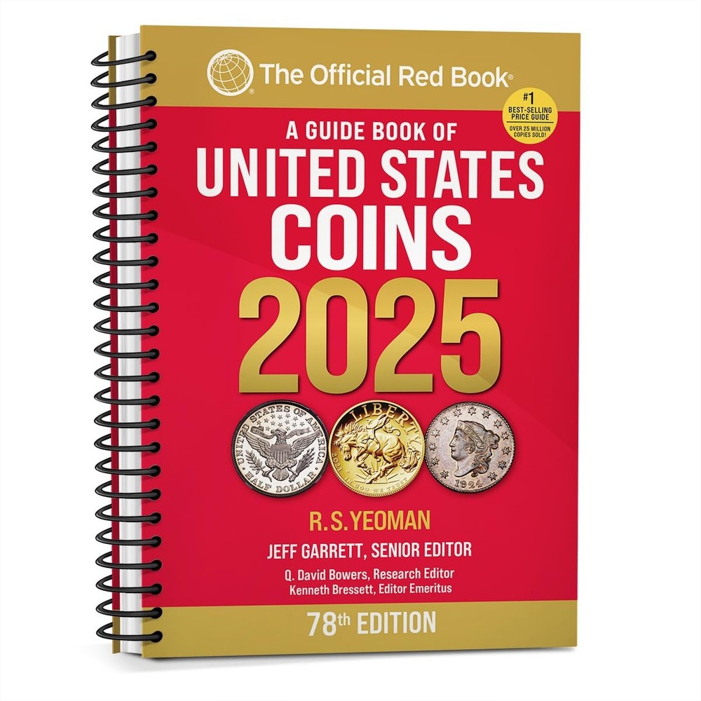 A Guide Book of United States Coins 2025 „Redbook“ (Official Red Book)
